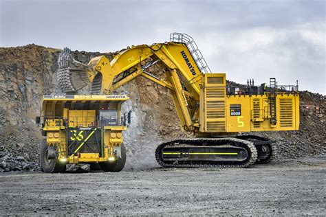 komatsu electric mining shovel